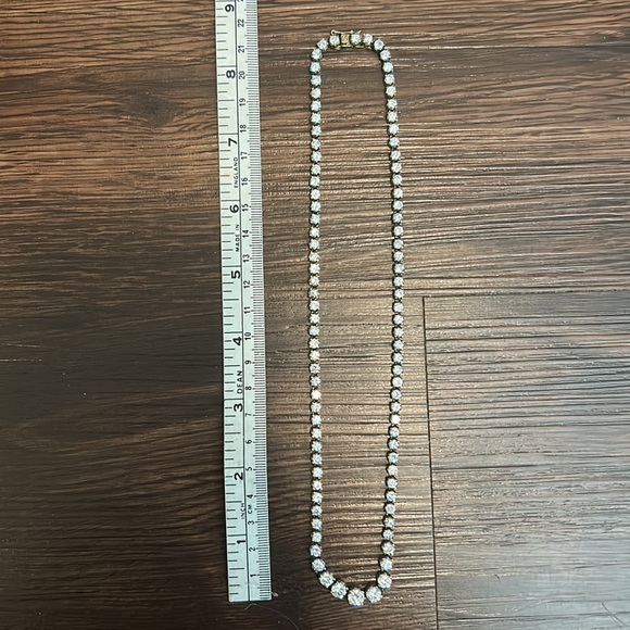 Charles Winston Edition CZ Tennis Necklace - Picture 5 of 5